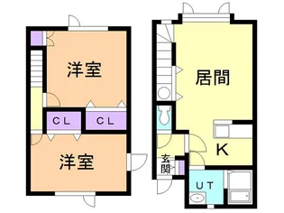 ルピナス21【B号室】の間取り