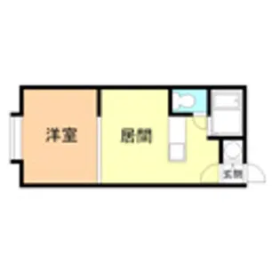 パークアベニューⅡ【202号室】の間取り