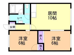 SANトーク【203号室】の間取り