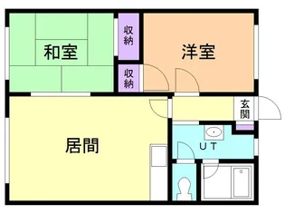 SANトーク【106号室】の間取り