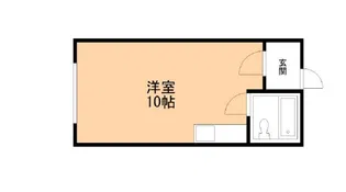 ゆたかハイツ【208号室】の間取り