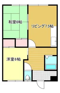 梅本ハイツ【A号室】の間取り