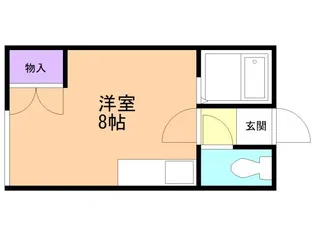 ハッピーハイツⅡ【202号室】の間取り