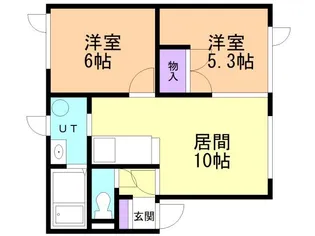アーバンハイツ元町五番館【202号室】の間取り