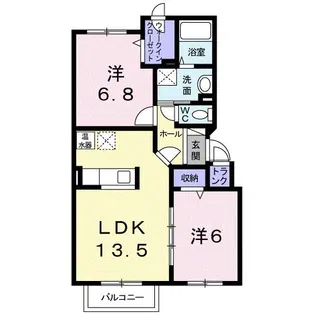 チセコロカムイ【2階】の間取り