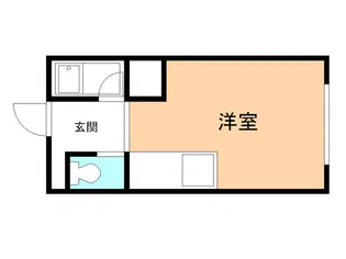 フラワーハイツ【206号室】の間取り
