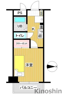 グレイスハイツ【813号室】の間取り