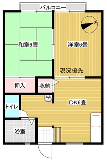 オリエントハイツ【103号室】の間取り
