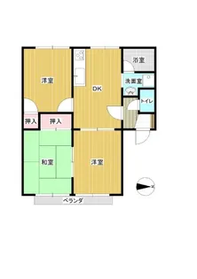 マロンコーポ【2階】の間取り
