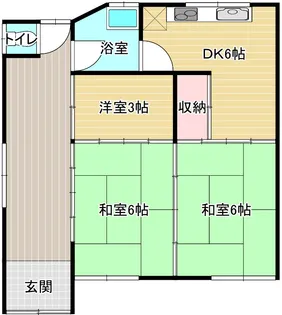 岡山県笠岡市金浦【一戸建】の間取り