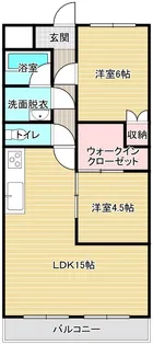 APEX高嶋【303号室】の間取り