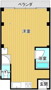 松田ビル【3階号室】の間取り