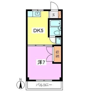 エイシンハイム【2階】の間取り