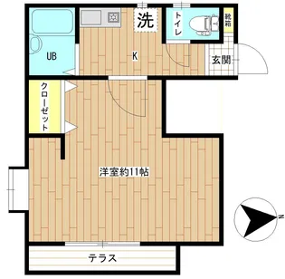 プリメーラⅠ【1階】の間取り