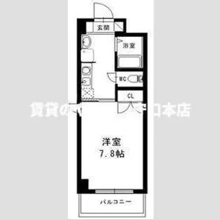 M’s FLAT【4階】の間取り