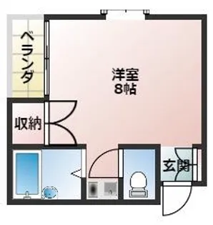 ロイヤルオークス滝井【305号室】の間取り