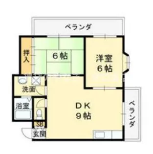 ハイム21【203号室】の間取り