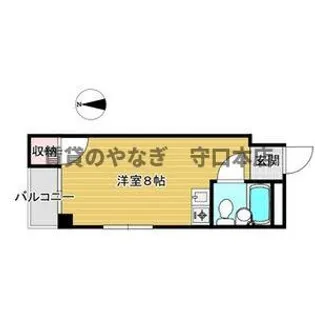 早苗清洲プラザ【2階】の間取り