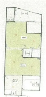 大阪府大阪市旭区太子橋2丁目【テラスハウス】の間取り