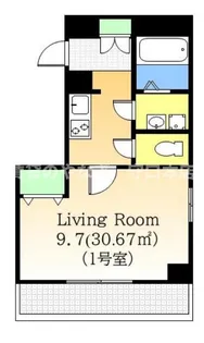 Star Crest.【901号室】の間取り