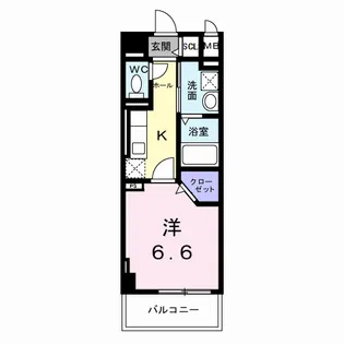 オリエントレジデンス門真殿島町【3階】の間取り