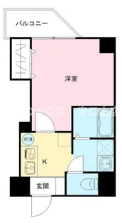 みおつくし滝井【701号室号室】の間取り