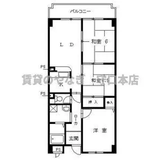 コーポ小林【3階】の間取り