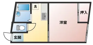 ヴィラナリー大和田【202号室】の間取り