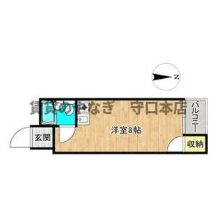 早苗清洲プラザ【3階】の間取り