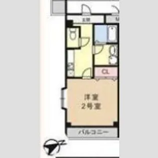 ノブレカステリオ【402号室】の間取り