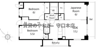 アナハイムコート【3階】の間取り