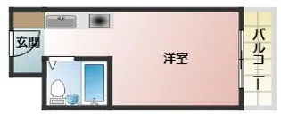 ヴィラ守口【307号室】の間取り