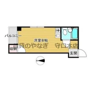 早苗清洲プラザ【3階】の間取り