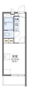 レオパレスセントラルアベニュー【2階】の間取り