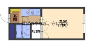 Sevin Che'rie守口【103号室】の間取り