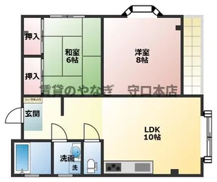 シャルムハイツ【3階】の間取り