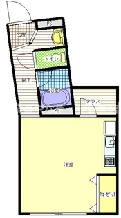 カサ・アレグレ【3階】の間取り