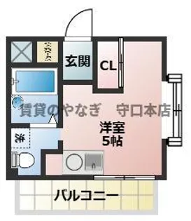 ウッディアベニュー【3階】の間取り