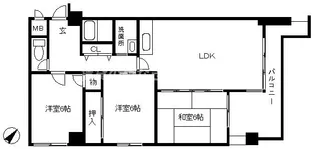 アーバンハイム守口【2階】の間取り