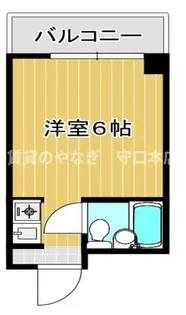 大建ハイツ千林【3-D号室】の間取り
