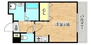 シャペロン・ヒナタ【203号室】の間取り