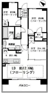 パークホームズLaLa門真【3階】の間取り