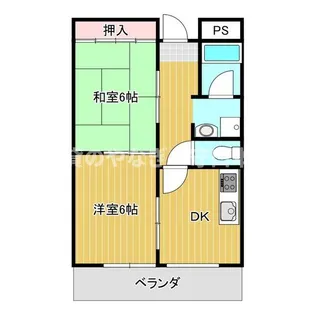 メゾン・ラ・フォーレ【2階】の間取り