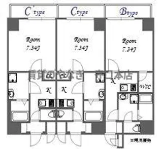 I Cube守口【6階】の間取り
