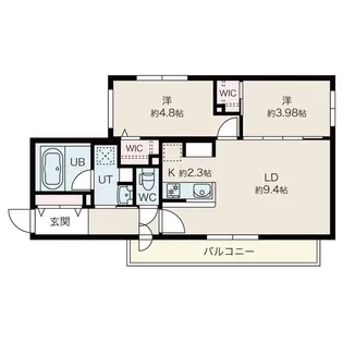 NSK BLD 3RD【3階】の間取り
