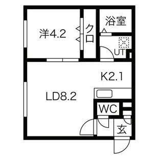 Precious Time北9条(プレシャスタイム北9条)【503号室】の間取り