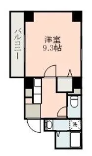 ケイツー・ビルド【603号室】の間取り