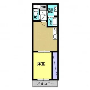 y&m武【305号室】の間取り