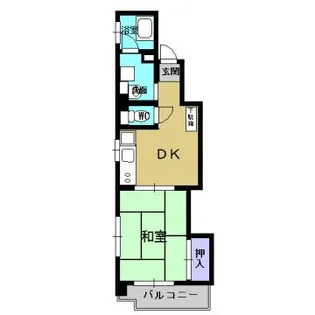 前田ビル【3階】の間取り