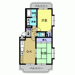 シグロ21【201号室】の間取り